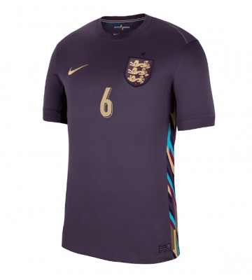 England Marc Guehi #6 Udebanetrøje EM 2024 Kortærmet